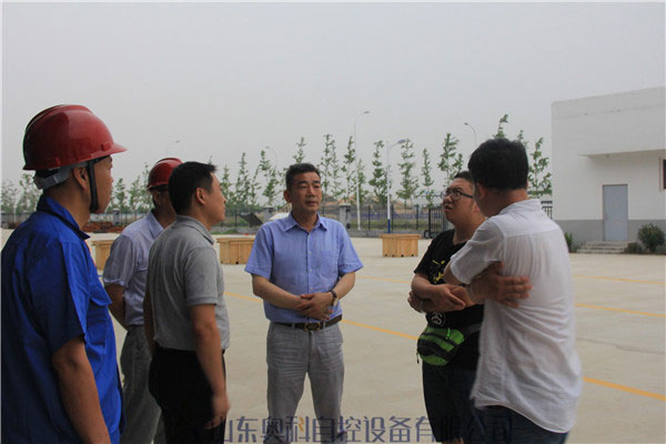中国航天科技集团公司领导莅临奥科指导